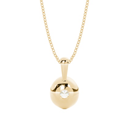 Yellow Gold Pendant Necklaces