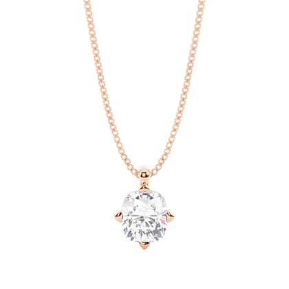 Cushion Diamond Pendants