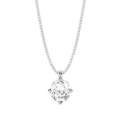 Cushion Diamond Pendants