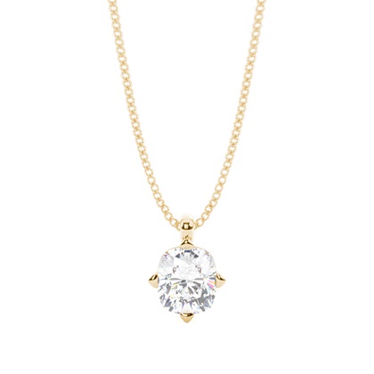 Cushion Diamond Pendants