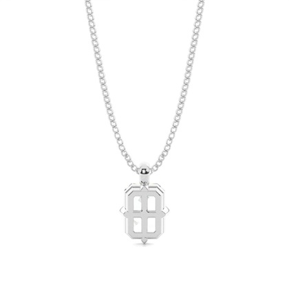 Prong-Einstellung Diamant Solitaire Anhänger