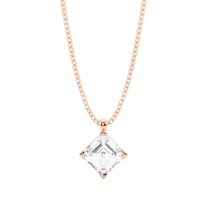 Rose Gold Diamond Pendants & Necklaces
