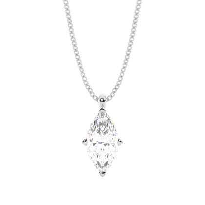 Marquise Diamond Necklaces and Diamond Pendants