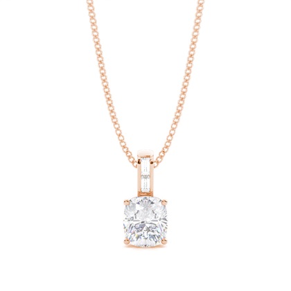 Cushion Diamond Pendants