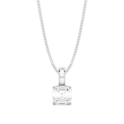 Prong Setting Diamond Solitaire Pendant