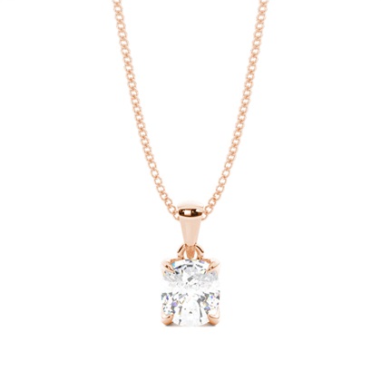 Cushion Diamond Pendants