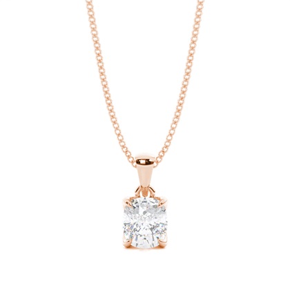 Cushion Diamond Pendants