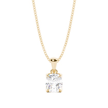 Cushion Diamond Pendants