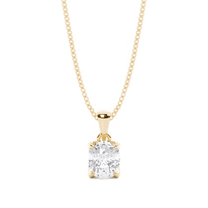 Cushion Diamond Pendants