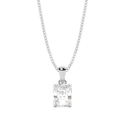 Radiant Diamond Necklaces and Diamond Pendants