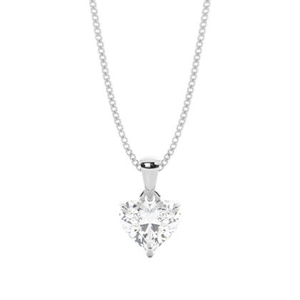 Heart Diamond Necklaces and Diamond Pendants