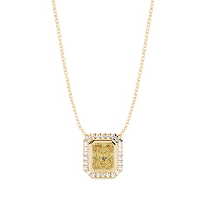 Radiant Diamond Necklaces and Diamond Pendants