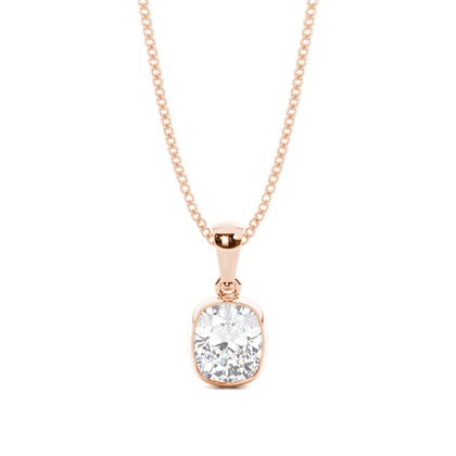 Cushion Diamond Pendants