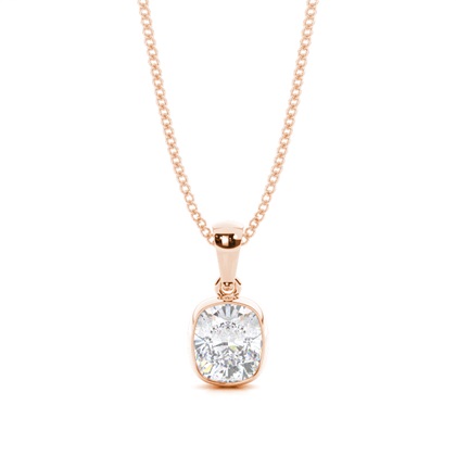 Cushion Diamond Pendants
