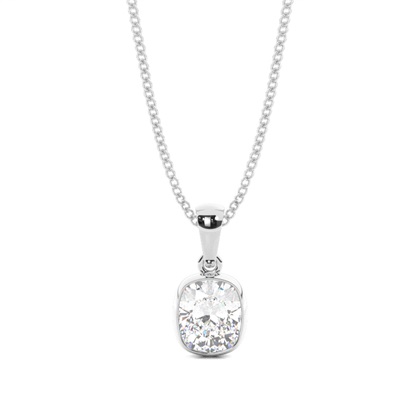 Cushion Diamond Pendants