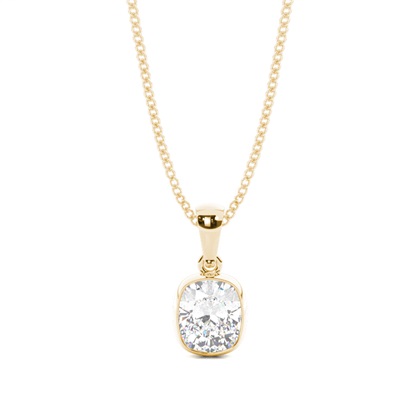 Cushion Diamond Pendants