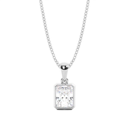 Radiant Diamond Necklaces and Diamond Pendants