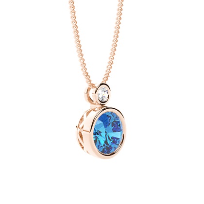 Rose Gold Pendant Necklaces
