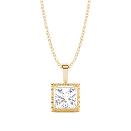Prong Setting Diamond Solitaire Pendant