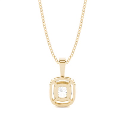 Prong-Einstellung Diamant Solitaire Anhänger