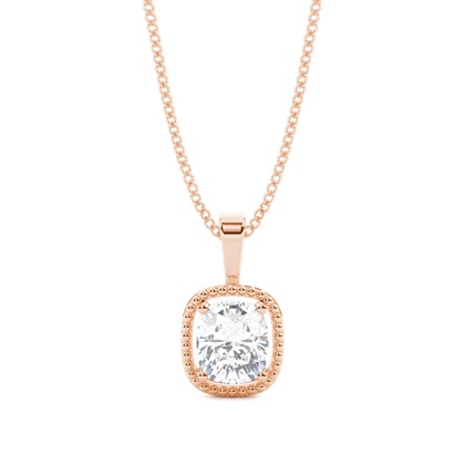 Cushion Diamond Pendants