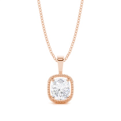 Cushion Diamond Pendants