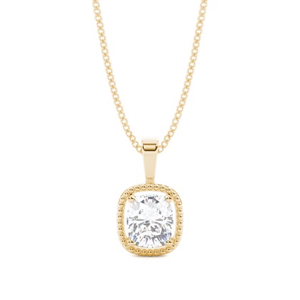 Cushion Diamond Pendants