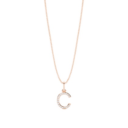 Rose Gold Diamond Pendants & Necklaces