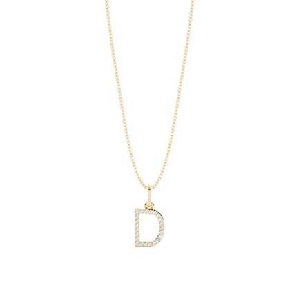 Yellow Gold Diamond Pendants & Necklaces