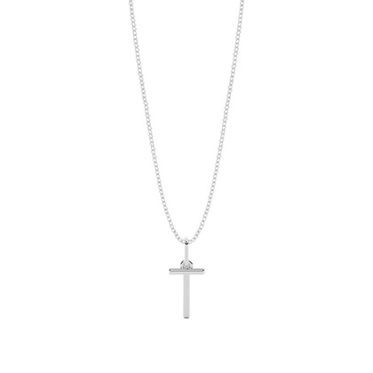 Diamant Anhänger Kette Buchstabe T