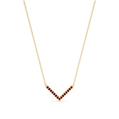 Yellow Gold Diamond Pendants Gemstones
