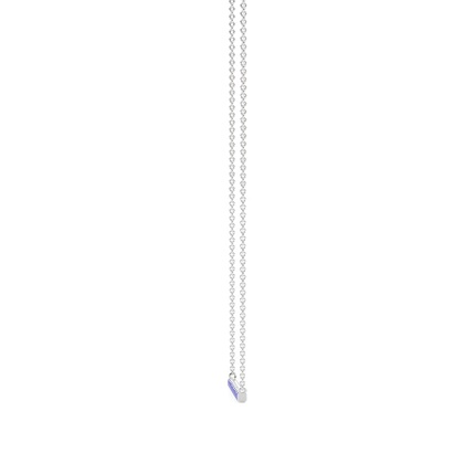 Jemný retízkový náhrdelník Tanzanite