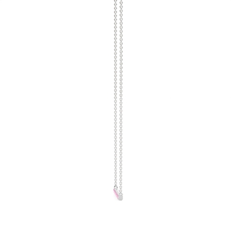 rubín Delicate Bar Retízek náhrdelník