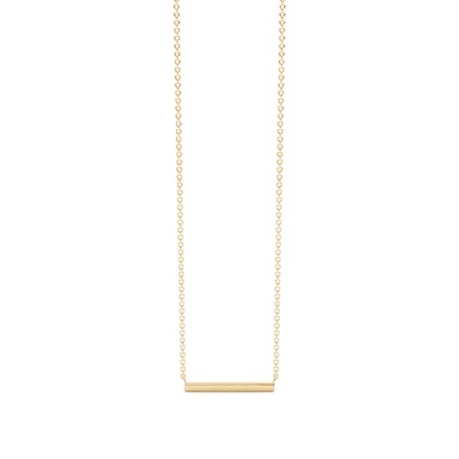 Granat Zarte Stabkette Halskette