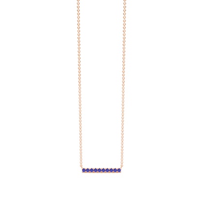 Jemný retízkový náhrdelník Tanzanite