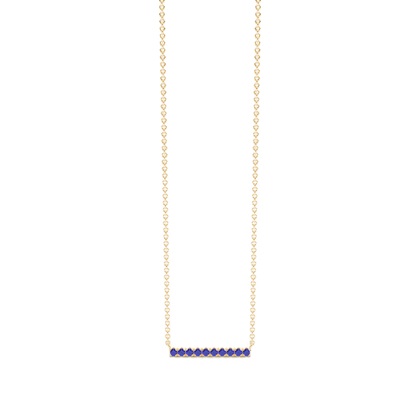Jemný retízkový náhrdelník Tanzanite