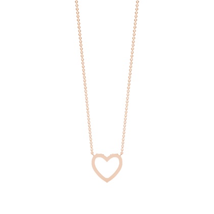 Rose Gold Heart Pendants