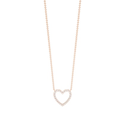 Rose Gold Diamond Pendants & Necklaces