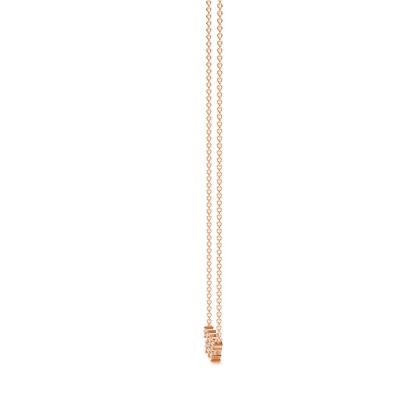 Baguette Cut Diamond Pendant Necklaces