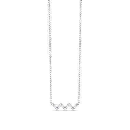 Baguette Diamond Pendants