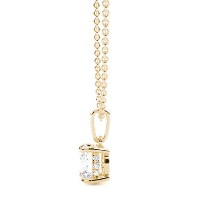 Yellow Gold Pendant Necklaces