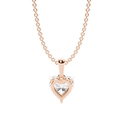 Halo-Diamant-Solitär-Anhänger