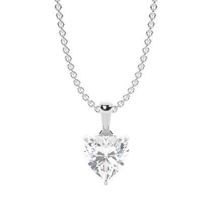 Heart Diamond Necklaces and Diamond Pendants