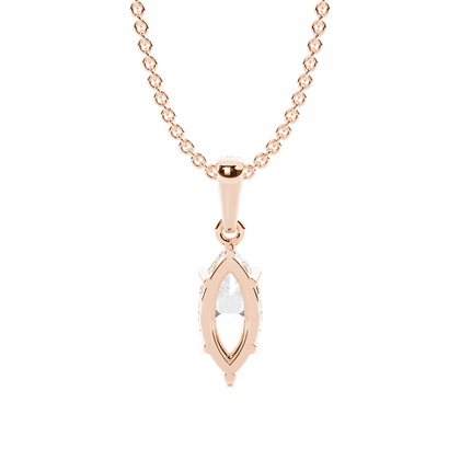 Halo-Diamant-Solitär-Anhänger