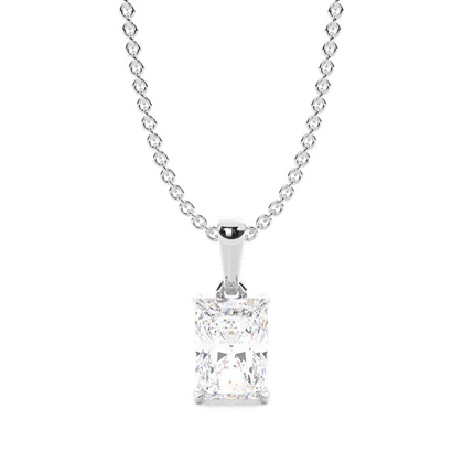 Radiant Diamond Necklaces and Diamond Pendants