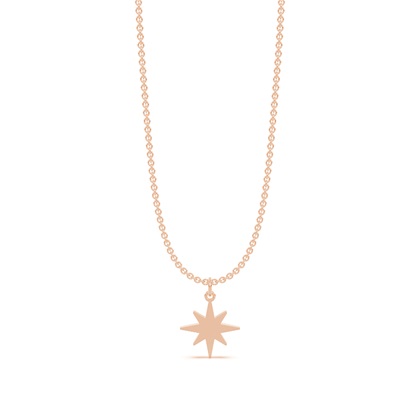 Rose Gold Pendant Necklaces