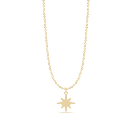 Gelbgold Diamant Anhänger Halsketten