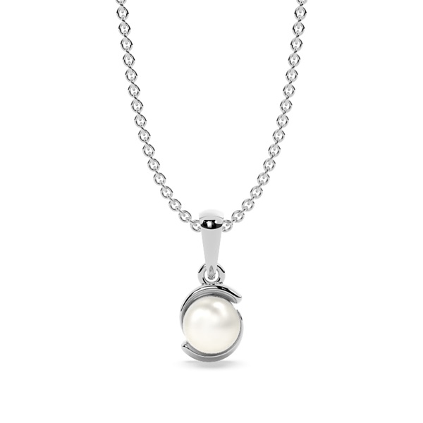 Classic swirl Pearl Pendant