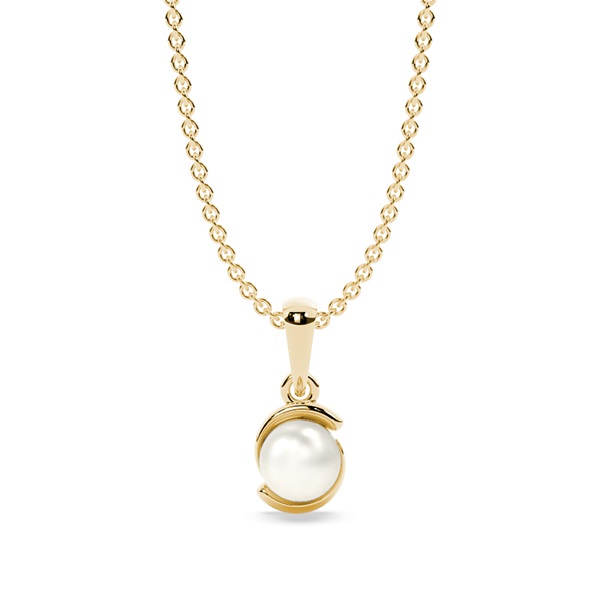 Classic swirl Pearl Pendant