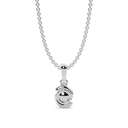 Klassische Wirbel Perlen Anhänger